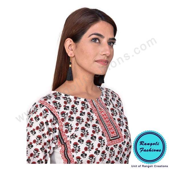 Boprism Cotton Printed Kurti View 5
