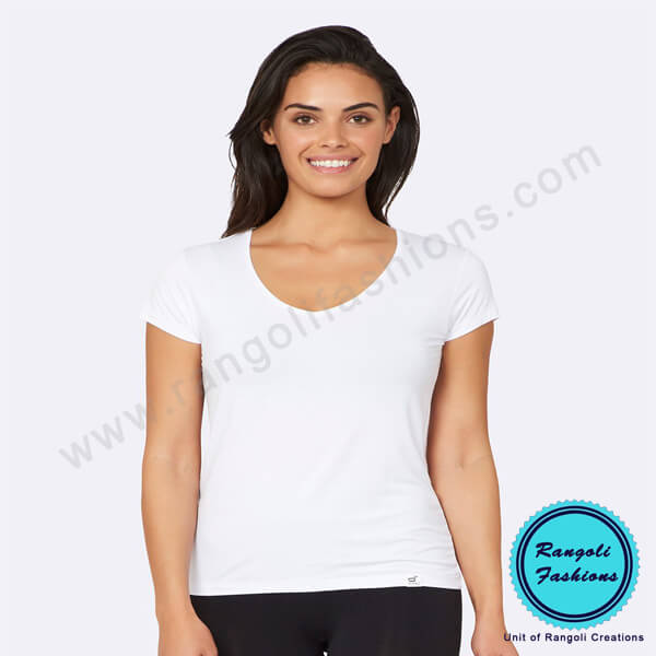 Polo White T Shirt Girl Front