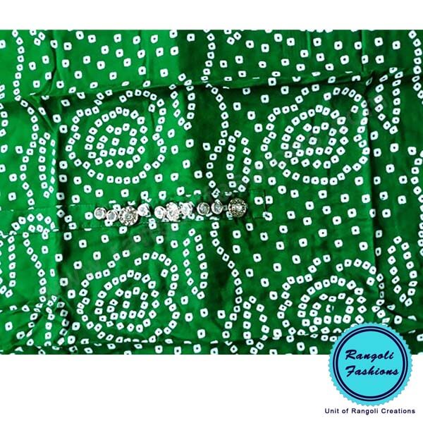 Printed Kurti and Pant Set Green View2